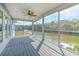 Waterfront screened-in porch perfect for enjoying peaceful views and relaxing at 4010 Jewfish Dr, Hernando Beach, FL 34607