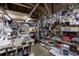 Well-equipped workshop featuring tools, workbenches, and ample storage for various projects at 4100 Ernest Dr, Wesley Chapel, FL 33543
