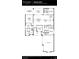 Detailed floor plan showcasing the layout of this Perry Home Design 2697F with spacious bedrooms and a 3-car garage at 5050 Elm Leaf Dr, Brooksville, FL 34601