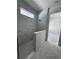 Beautiful bathroom with a shower stall featuring modern fixtures and marble-style tile at 7263 Kodiak Ln, Sarasota, FL 34240