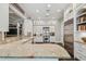 Spacious kitchen with granite countertops, stainless steel appliances and white cabinetry at 808 Idlewood Ave, Tampa, FL 33609