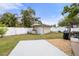 Large backyard with a shed and patio area, perfect for outdoor activities and relaxation at 2626 36Th N Ave, St Petersburg, FL 33713