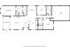 Home floor plan showing layout of rooms, including bedrooms, bathrooms, and kitchen at 4614 Alexandria Ct, Palmetto, FL 34221