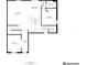 Detailed first floor floorplan showcasing the room dimensions and layout at 6241 Spider Lily Way, New Port Richey, FL 34653
