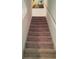 Carpeted staircase leading to the upper level of the home at 6272 Bucket Ct, Gibsonton, FL 33534