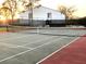 The tennis court is ready and waiting for you at 1109 Pine Ridge W Cir # F1, Tarpon Springs, FL 34688