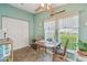 Charming breakfast nook with a cozy table setting and natural lighting at 37545 Lilly Bea Ave, Zephyrhills, FL 33541