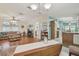 Bright living room offers a versatile layout, seamlessly connecting relaxation and dining areas at 37545 Lilly Bea Ave, Zephyrhills, FL 33541