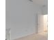 Bedroom with carpet, a side door, and a desk with a chair at 407 Sandsend Ct, Apollo Beach, FL 33572