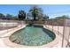 Beautiful fenced-in pool and brick patio area at 6618 3Rd N Ave, St Petersburg, FL 33710