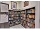 Cozy library corner with shelves filled with books, creating a perfect reading nook for residents at 7100 Islamorada Cir, Seminole, FL 33777