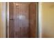 Tiled shower features a shower head and temperature adjustment valve at 724 69Th S Ave, St Petersburg, FL 33705