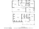 Two-story floor plan showing layout of rooms, carport, screened porch, dining room, covered patio, and bathrooms at 724 69Th S Ave, St Petersburg, FL 33705