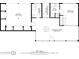 Detailed floor plan of the home showcasing the layout of rooms, including the carport and screened porch at 724 69Th S Ave, St Petersburg, FL 33705