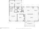 Detailed floor plan showcasing the layout of the home, including the living spaces and bedrooms at 9790 66Th N St # 469, Pinellas Park, FL 33782