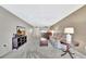 Expansive living room with neutral carpeting and comfortable furnishings at 113 Island Way # 241, Clearwater Beach, FL 33767