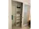 Organized closet with built-in shelving and drawers, featuring sliding door for easy access at 125 5Th Ne Ave # 240, St Petersburg, FL 33701