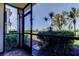 Beautifully landscaped open-air patio provides privacy and access to community green space at 6269 Palma Del Mar S Blvd # 111, St Petersburg, FL 33715