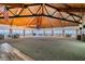 Large ballroom featuring vaulted wood ceilings, expansive windows, and waterfront views at 634 Edgewater Dr # 744, Dunedin, FL 34698