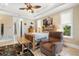 Spacious main bedroom featuring rustic wood furniture and decor at 829 Blue Heron Blvd, Ruskin, FL 33570