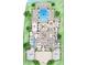 Detailed floor plan showcasing the home's layout, pool, multiple bedrooms, kitchen, and living spaces at 1 Avonwood, Tampa, FL 33625