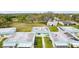 Overhead view of the buildings that make up this community at 101 Cambridge Trl # 199, Sun City Center, FL 33573