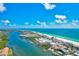 Coastal homes and condominium buildings along the Gulf Coast with private docks at 10215 Regal Dr # 45, Largo, FL 33774