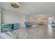 Open living space combining living, dining, and entry areas for versatile living at 10215 Regal Dr # 45, Largo, FL 33774