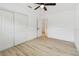 Bedroom view showing closet and access to adjoining bathroom at 1621 S Keene Rd, Clearwater, FL 33756