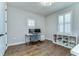 This home office offers natural lighting and space for computer and books at 3215 W De Leon St # 6, Tampa, FL 33609