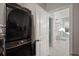 The laundry room leads to a spacious marble accented bathroom at 3319 Gulf City Rd, Ruskin, FL 33570