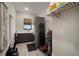 Well-equipped laundry room with washer/dryer, ample storage, and a convenient utility sink at 3319 Gulf City Rd, Ruskin, FL 33570