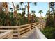 Stroll along the charming wooden boardwalk surrounded by lush tropical landscaping at 5400 Park N St # 200, St Petersburg, FL 33709