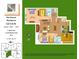 Floor plan of Penthouse Residence Seven showing 2 bedrooms and 2 full bathrooms at 628 Cleveland St # 1507, Clearwater, FL 33755