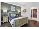 Comfortable main bedroom featuring a large bed and bedside lamps at 111 N 12Th St # 1819, Tampa, FL 33602