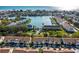 Picture of a quiet, waterfront community with condos and townhomes, complete with marina and community pool at 12308 Sun Vista W Ct # 45, Treasure Island, FL 33706