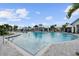 Enjoy the community pool with plenty of seating and lounge chairs, perfect for swimming laps or a relaxing dip at 17441 Savory Mist Cir, Bradenton, FL 34211