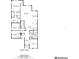 Floor plan of the house showing the layout of the rooms and overall square footage at 17441 Savory Mist Cir, Bradenton, FL 34211