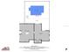 Detailed floor plan showcasing the layout of the home, including the pool and garage at 375 Wellington Ave, Oldsmar, FL 34677