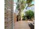 Inviting backyard patio with lush greenery offering a private outdoor retreat at 418 S Habana Ave, Tampa, FL 33609