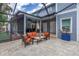 Relaxing outdoor seating area featuring a shaded area adjacent to the refreshing swimming pool at 436 12Th Ne Ave, St Petersburg, FL 33701