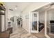 Bright and airy foyer with stylish tile flooring leading to an open-concept living space at 4607 Ballantrae Boulevard, Land O Lakes, FL 34638