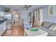 Living area featuring neutral walls and flooring and a comfortable layout at 4750 Cove Cir # 706, St Petersburg, FL 33708