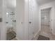 Hallway leads to the bathroom and bedroom at 6610 S Mascotte St, Tampa, FL 33616