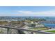 Beautiful bay and stadium views from condo balcony at 301 1St S St # 1201, St Petersburg, FL 33701