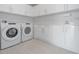 Bright laundry room equipped with modern appliances and ample cabinet space at 301 1St S St # 1201, St Petersburg, FL 33701