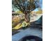 Private backyard with patio area, mature trees, and lush grass at 3911 La Costa Ln, Largo, FL 33771