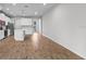 Bright kitchen featuring an island, stainless steel appliances, and ample counter space at 4212 Cloud Hopper Way, Lutz, FL 33559