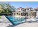 Inviting backyard pool and patio area, perfect for outdoor entertaining and relaxation at 5914 Fitzgerald Rd, Odessa, FL 33556