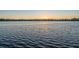 Scenic view of the lake at sunset, highlighting calm waters and horizon at 5914 Fitzgerald Rd, Odessa, FL 33556